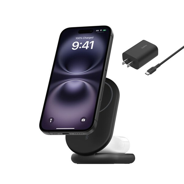 Belkin 2in1 Magnetic Foldable Charger 15w